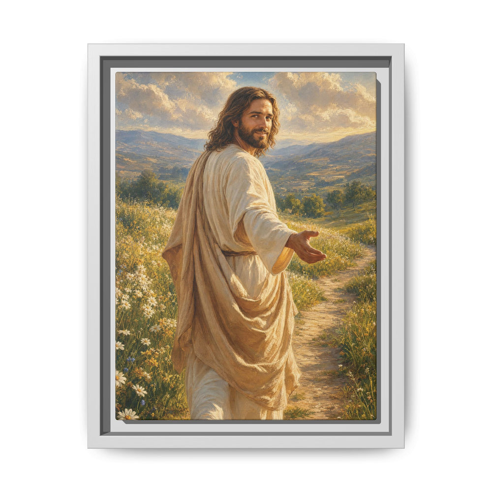 The Good Shepherd – Framed Canvas