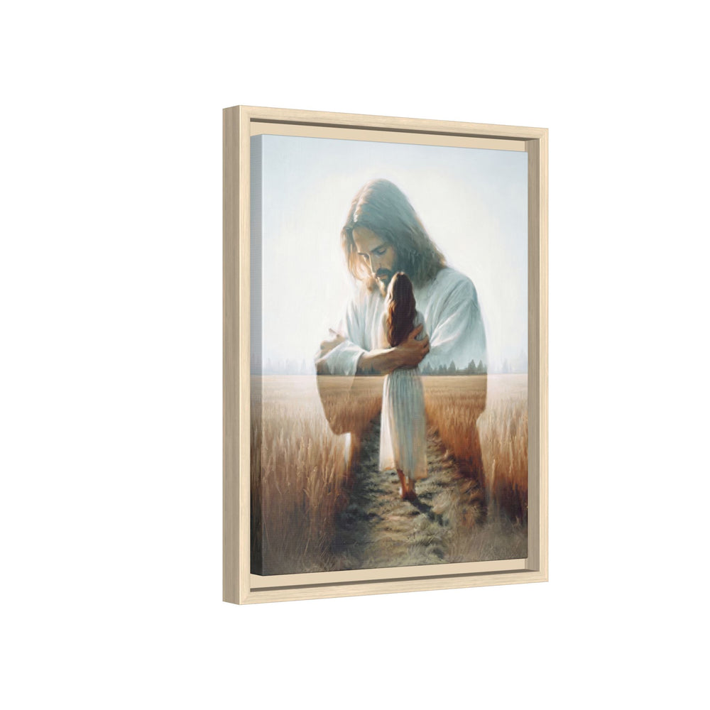 Peace, Be Still – Framed Canvas
