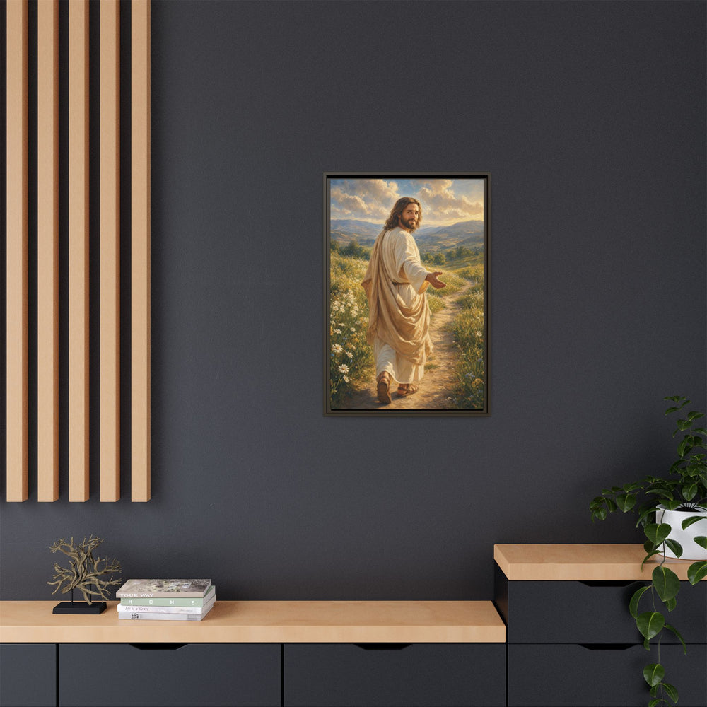 The Good Shepherd – Framed Canvas