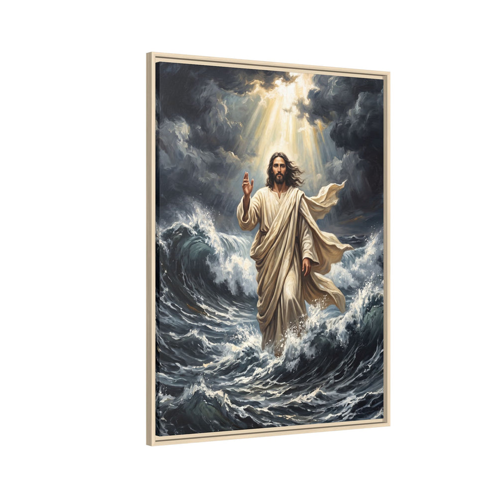 Master of the Storm – Framed Canvas