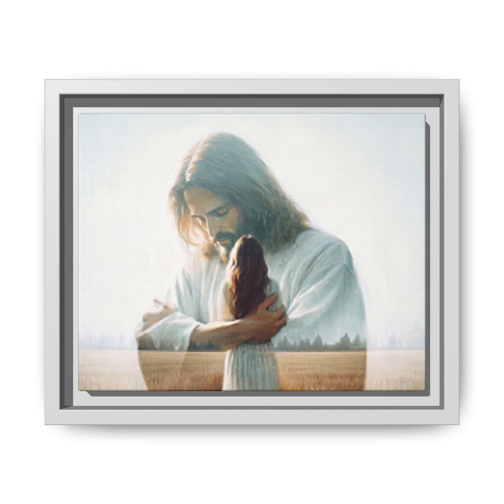 Peace, Be Still – Framed Canvas