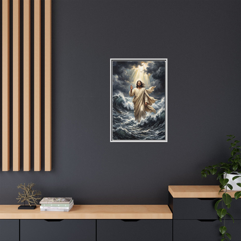 Master of the Storm – Framed Canvas
