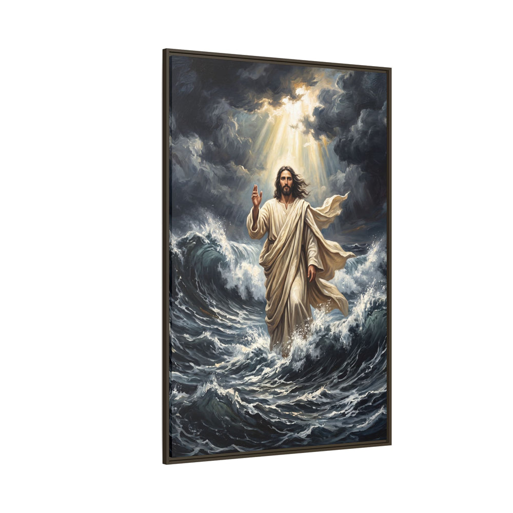 Master of the Storm – Framed Canvas