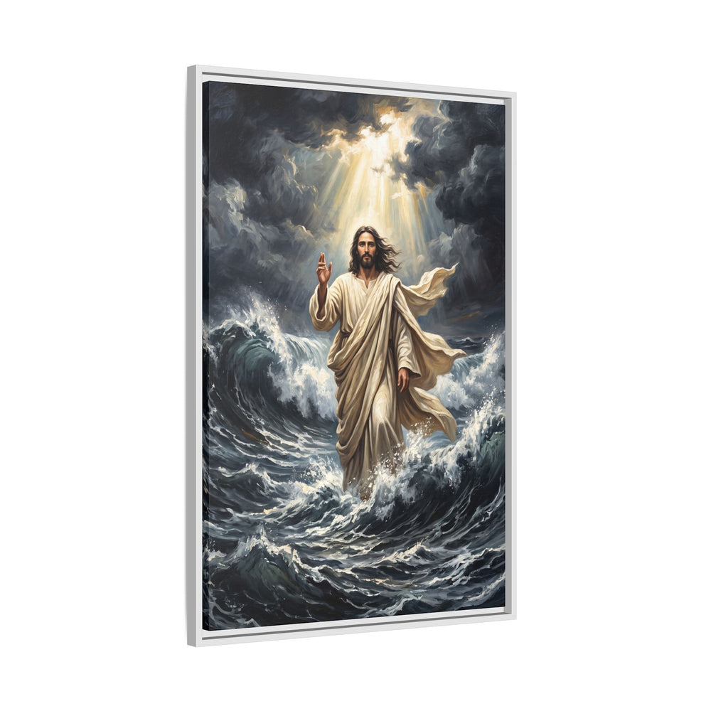 Master of the Storm – Framed Canvas