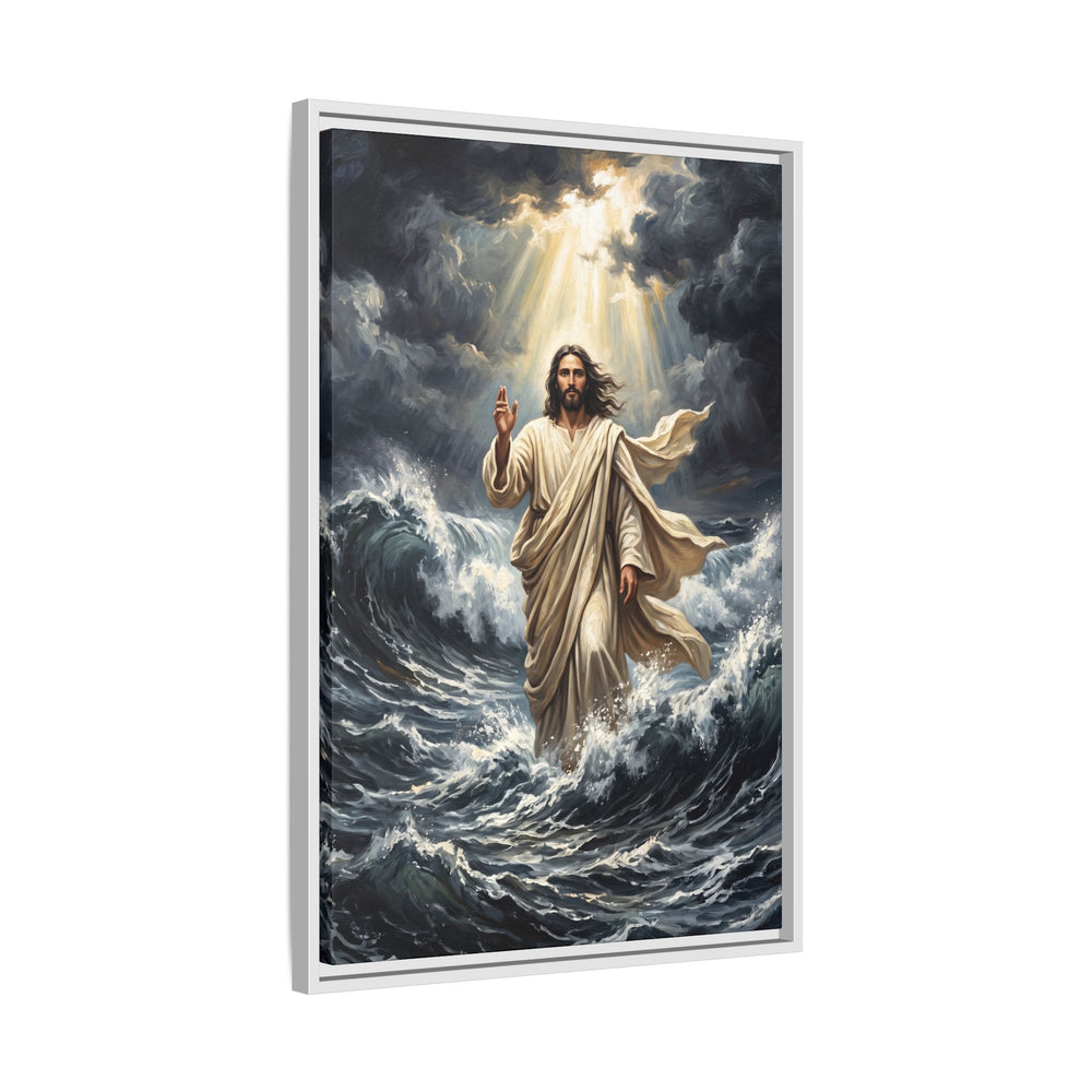 Master of the Storm – Framed Canvas