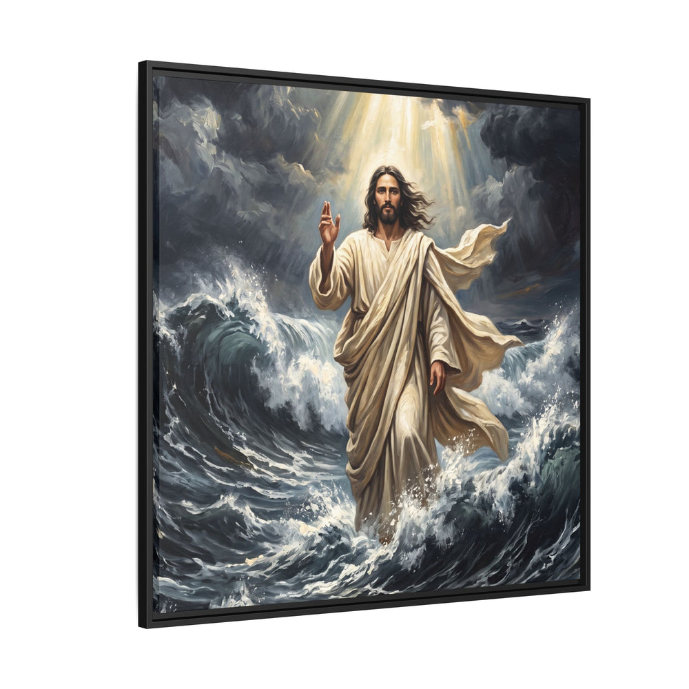 Master of the Storm – Framed Canvas