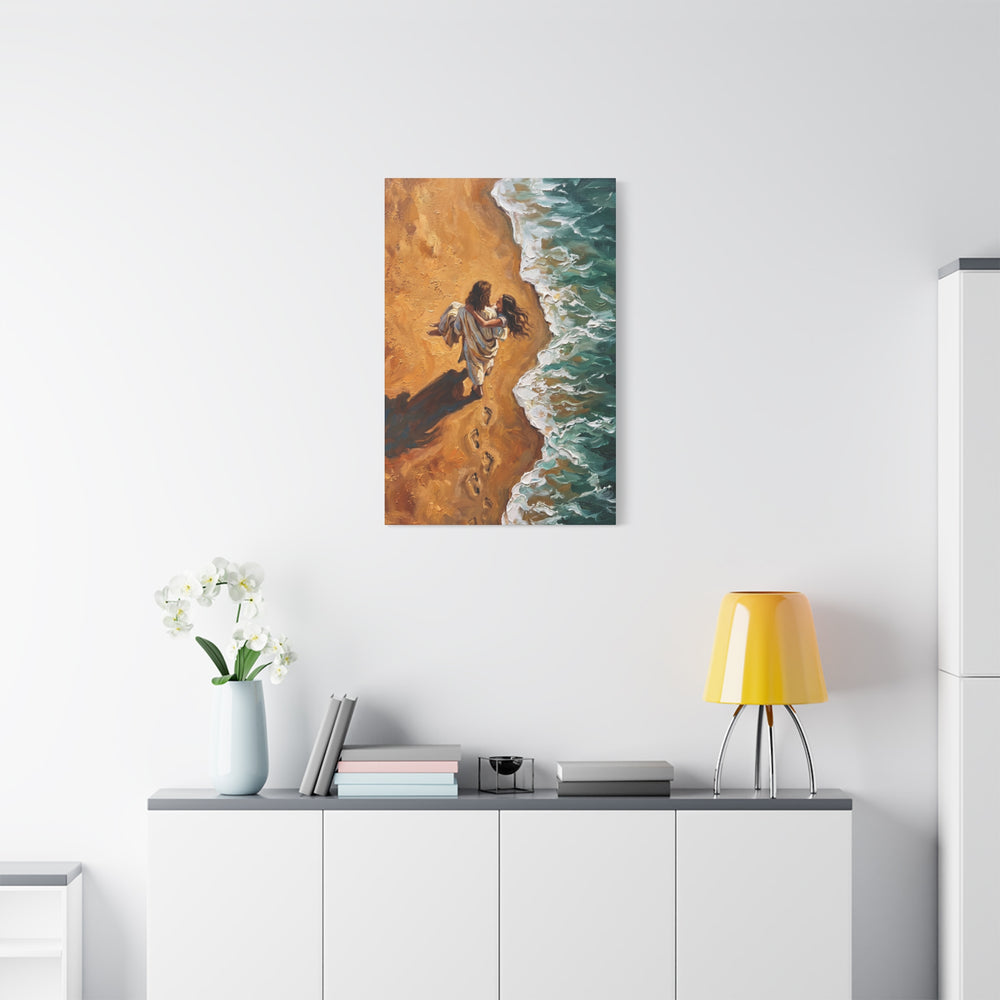 Carried in His Arms – Canvas