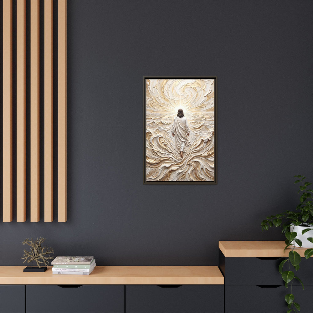 Surrendered in Prayer – Framed Canvas