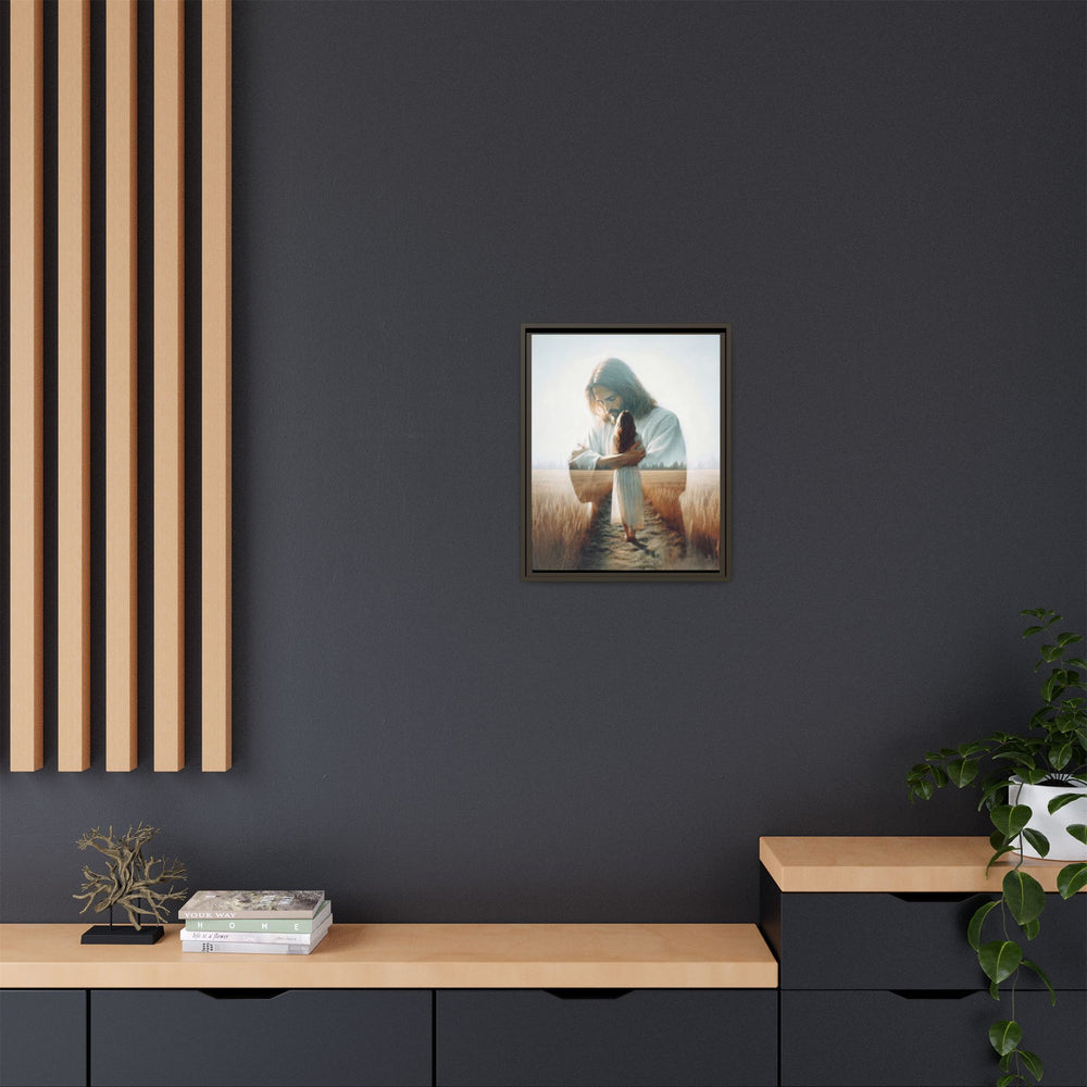 Peace, Be Still – Framed Canvas