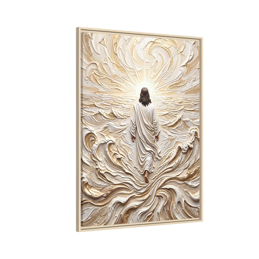 Surrendered in Prayer – Framed Canvas