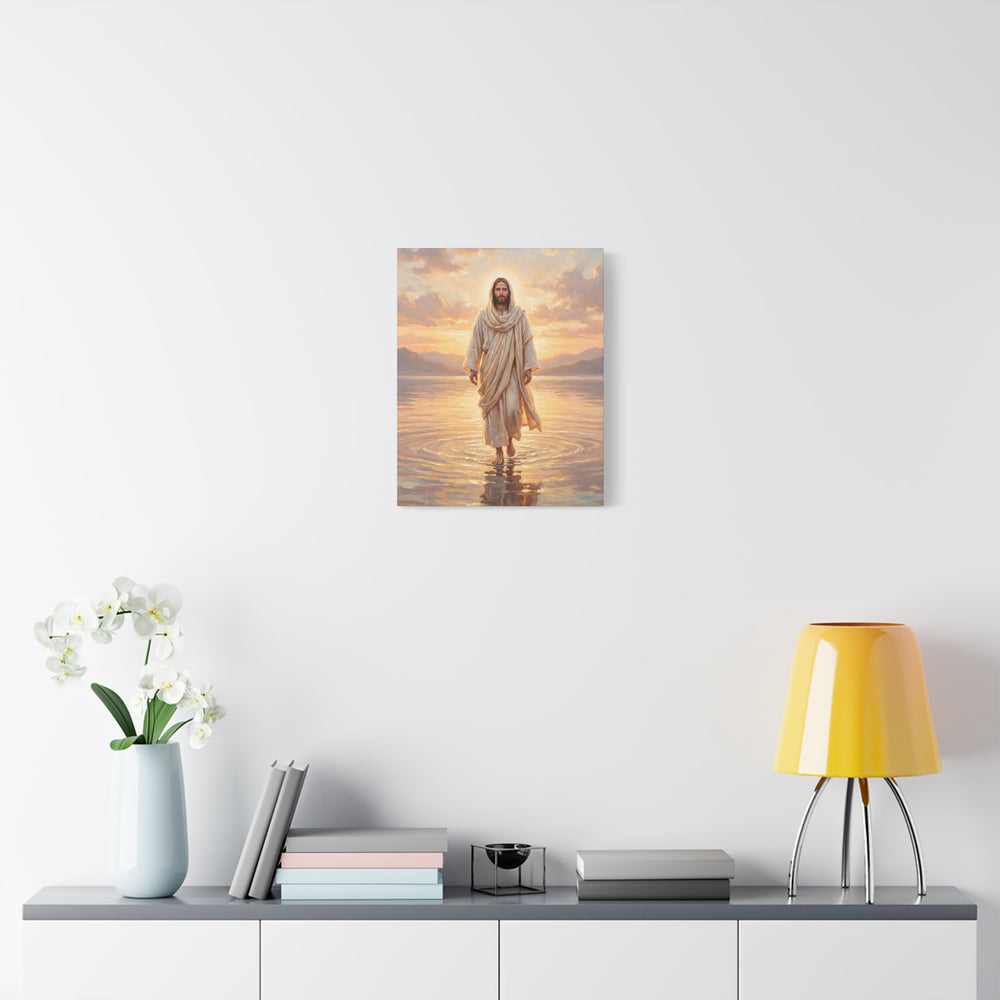 By the Shore at Dawn – Canvas