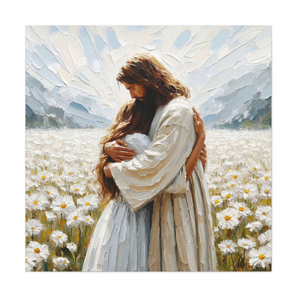 Held by Jesus – Canvas