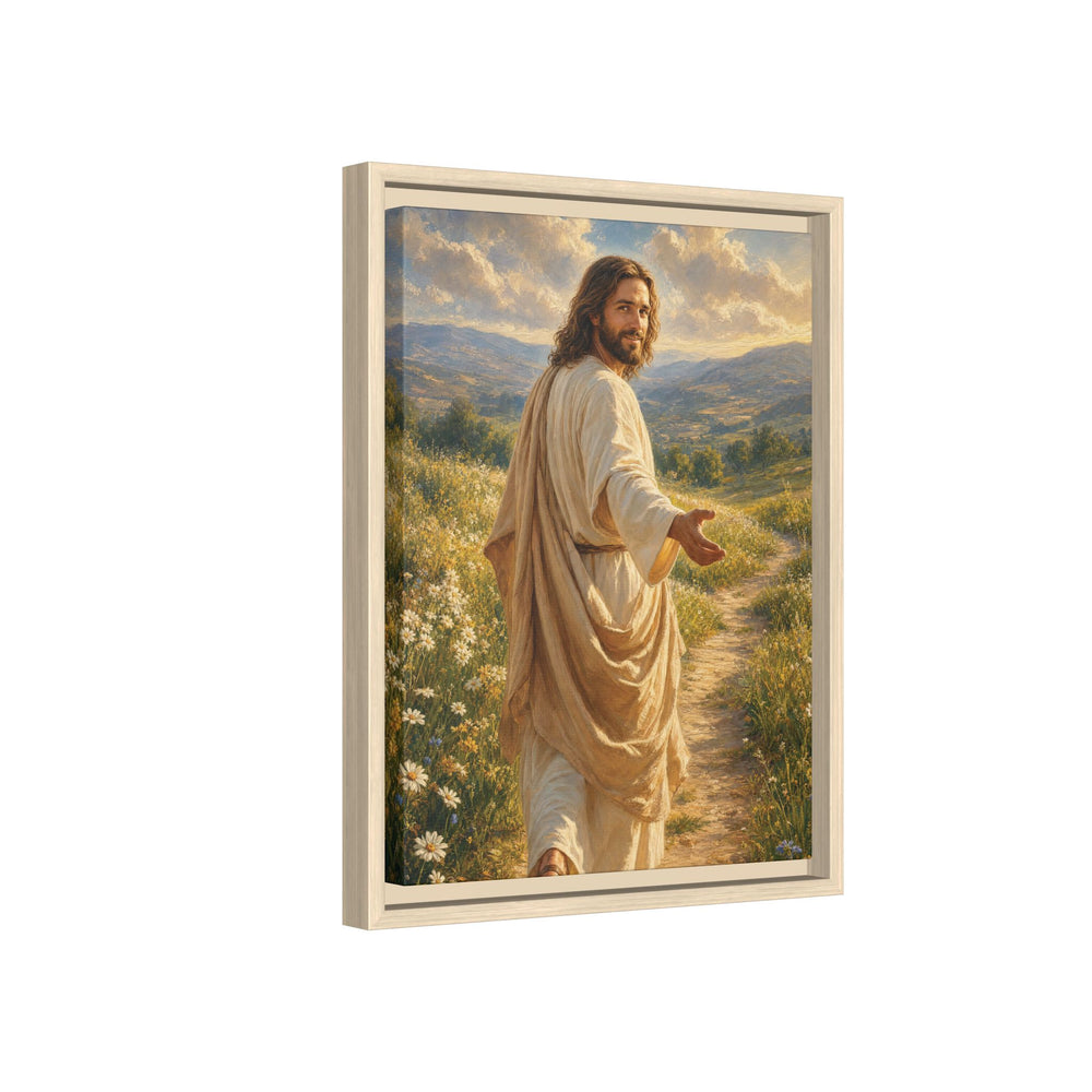 The Good Shepherd – Framed Canvas