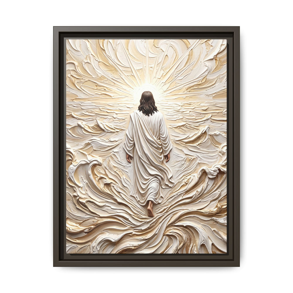 Surrendered in Prayer – Framed Canvas
