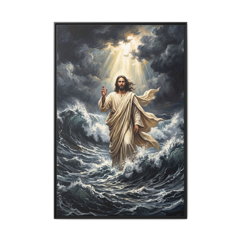 Master of the Storm – Framed Canvas