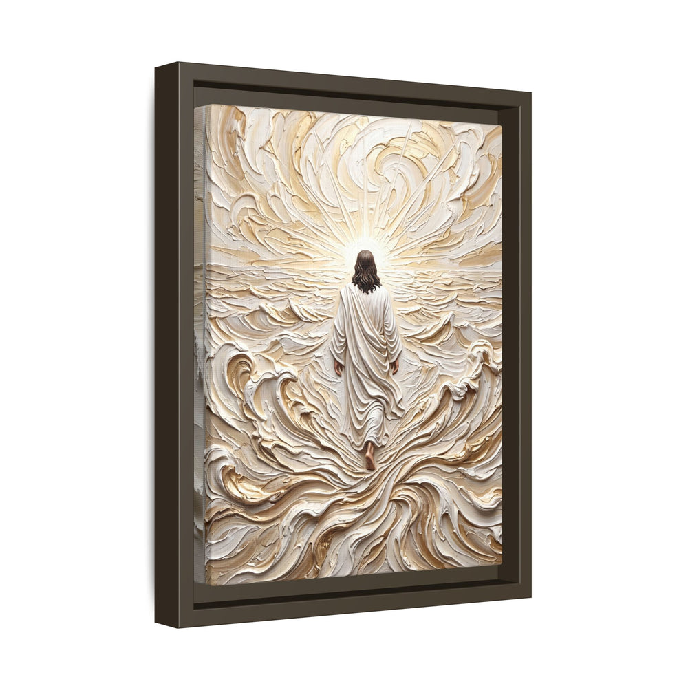 Surrendered in Prayer – Framed Canvas