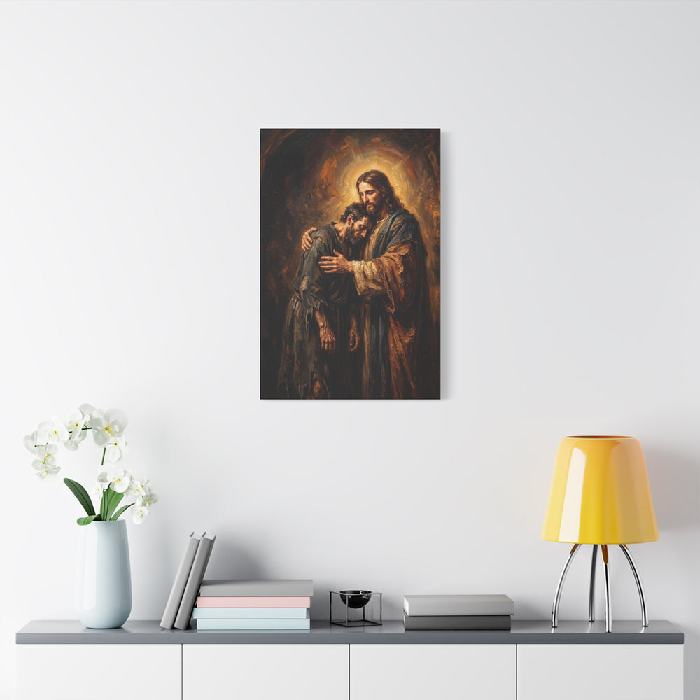 The Embrace of Christ – Canvas