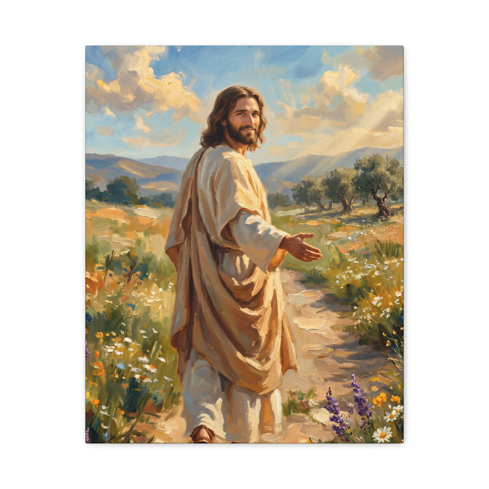 Running to Jesus – Canvas