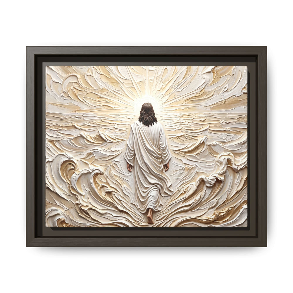 Surrendered in Prayer – Framed Canvas