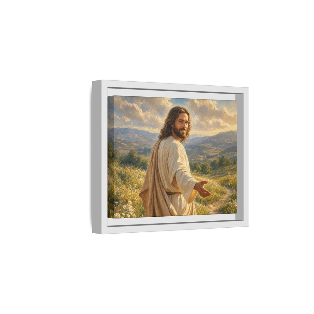 The Good Shepherd – Framed Canvas