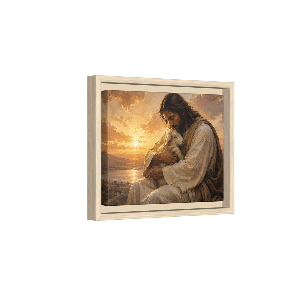 Comfort in His Presence – Framed Canvas