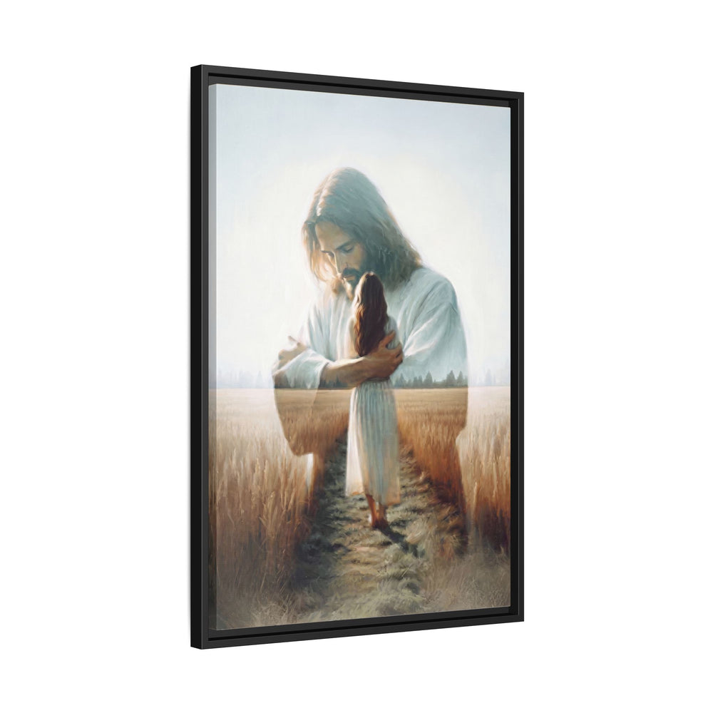 Peace, Be Still – Framed Canvas