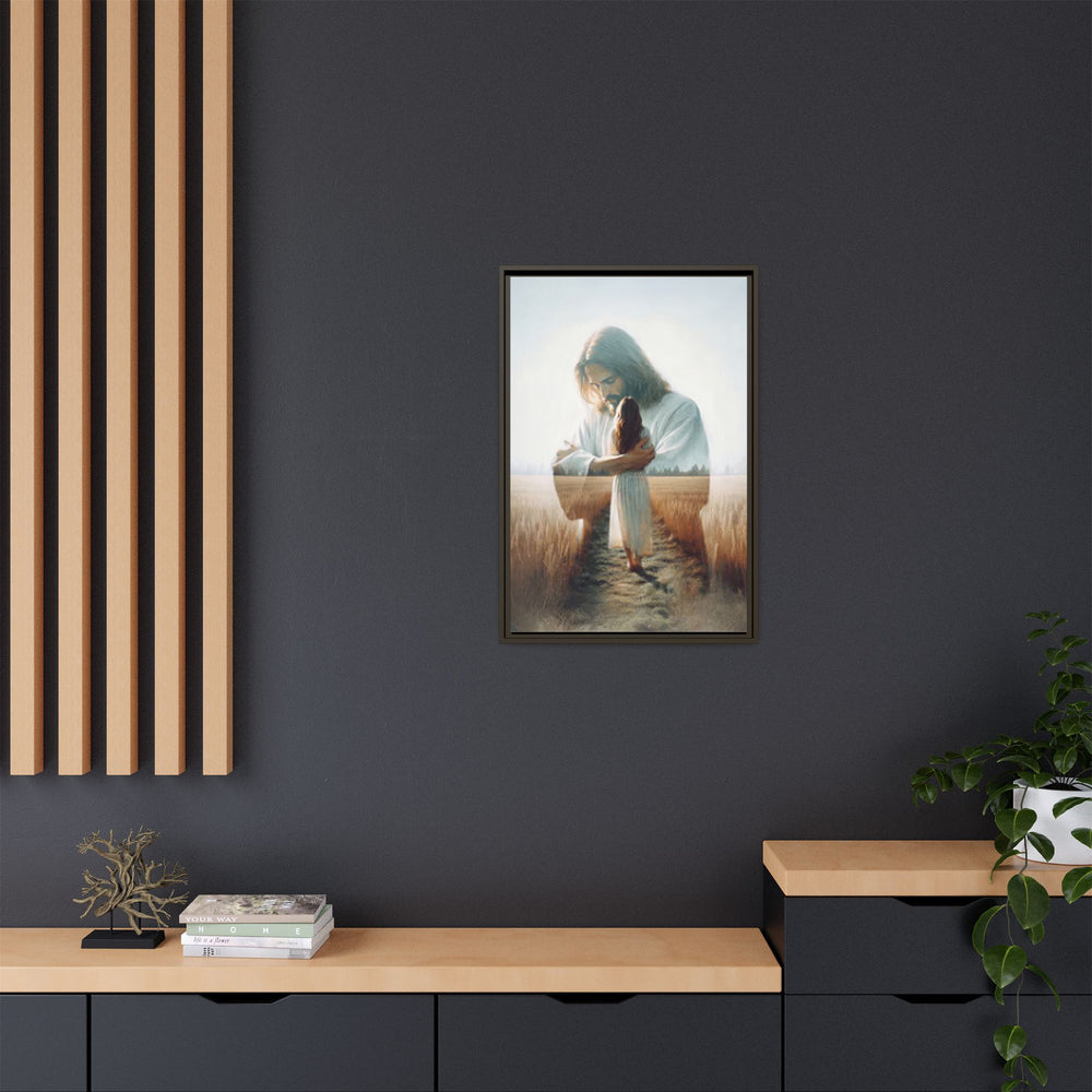 Peace, Be Still – Framed Canvas
