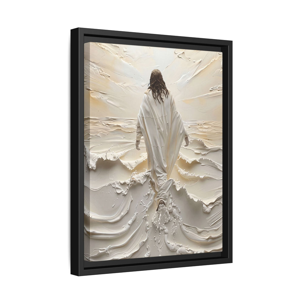 Christ Upon the Waves – Framed Canvas