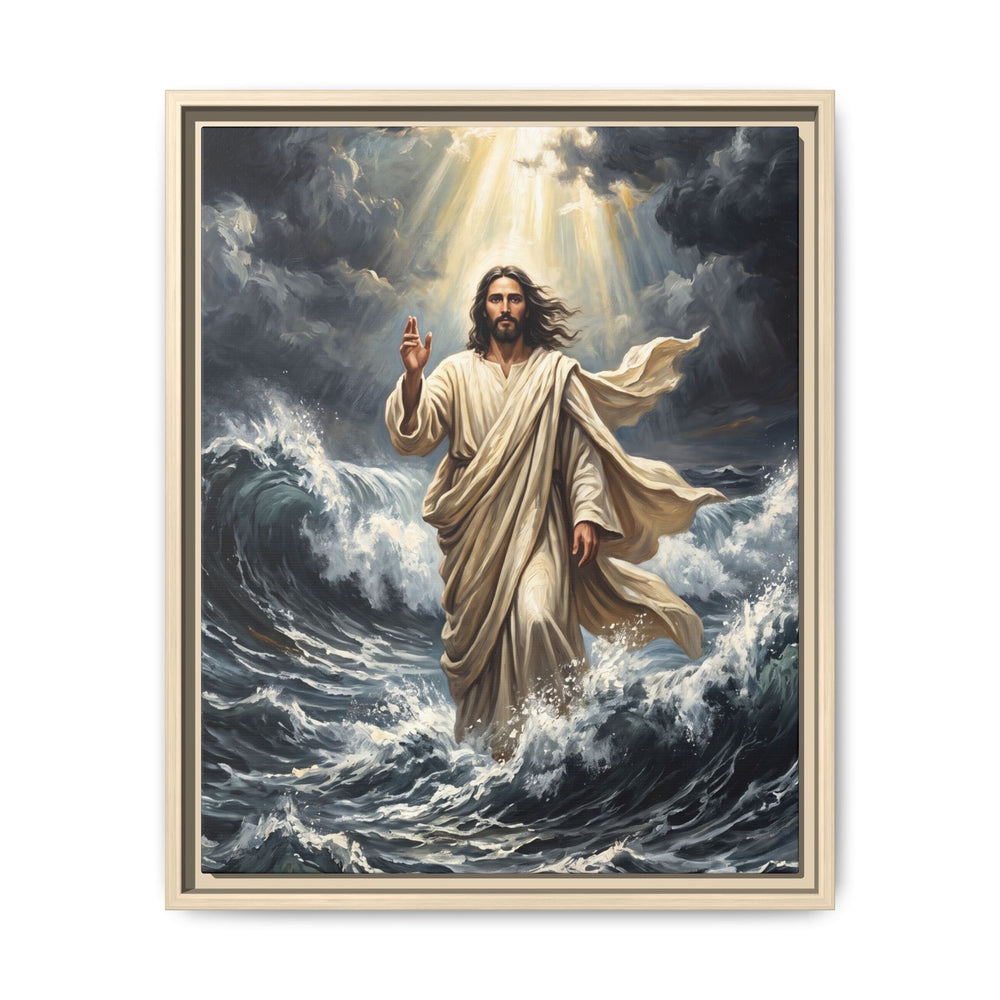 Master of the Storm – Framed Canvas