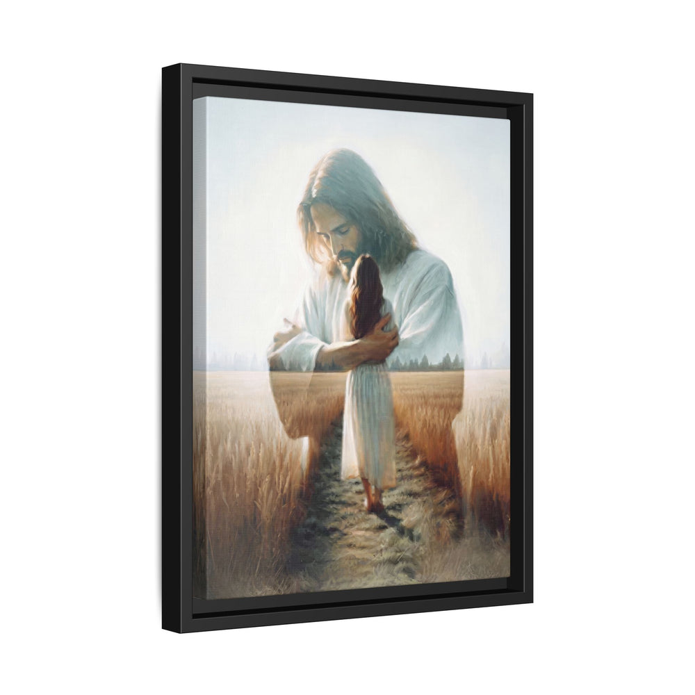 Peace, Be Still – Framed Canvas