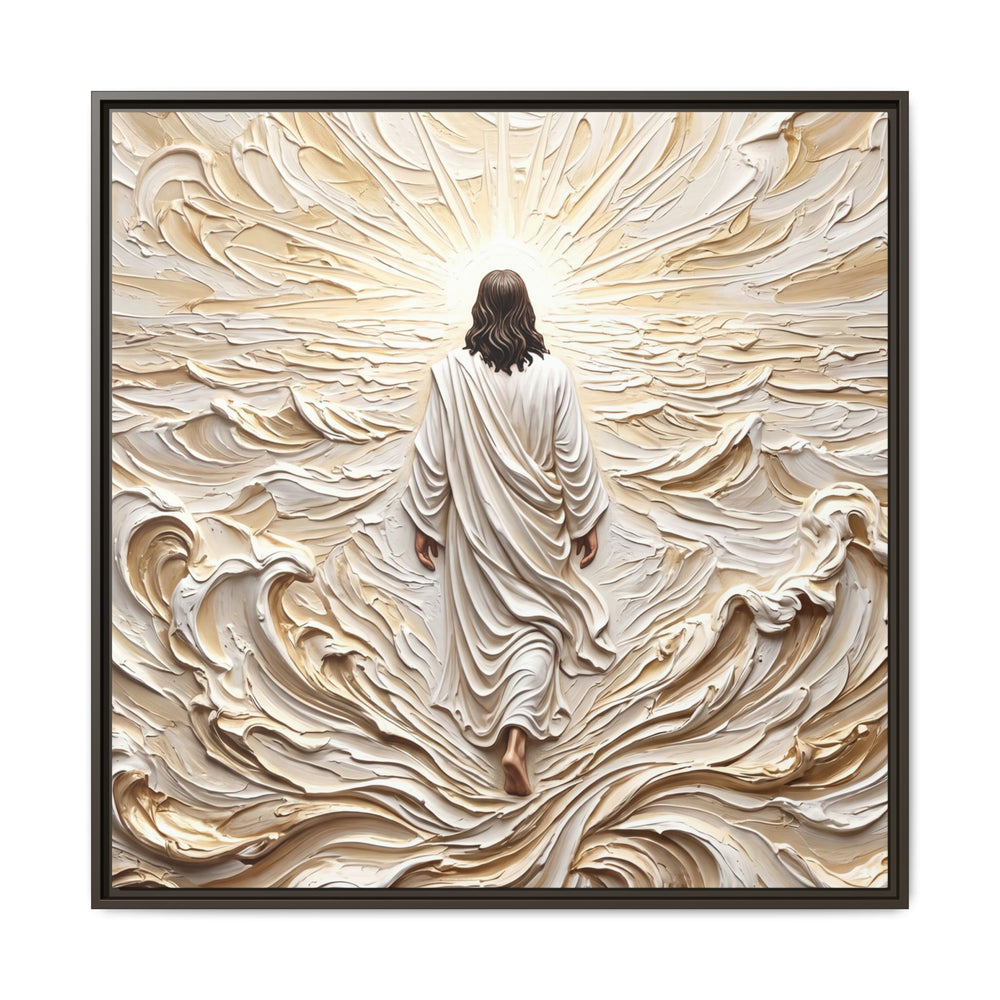 Surrendered in Prayer – Framed Canvas
