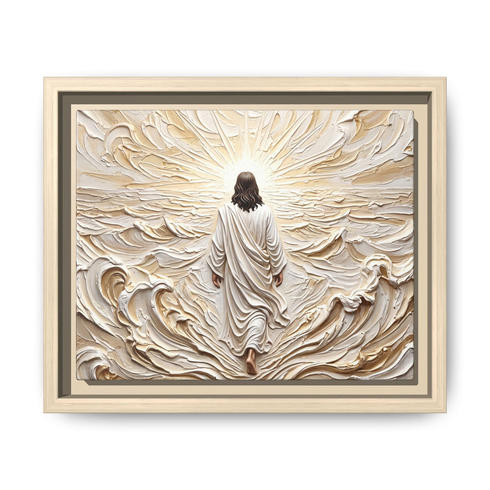 Surrendered in Prayer – Framed Canvas