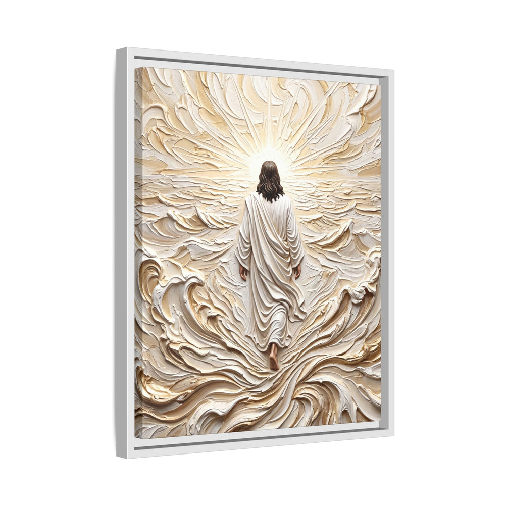 Surrendered in Prayer – Framed Canvas