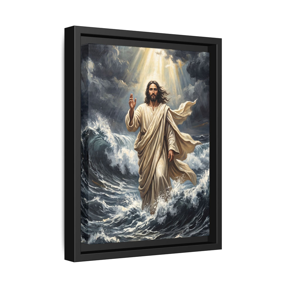 Master of the Storm – Framed Canvas