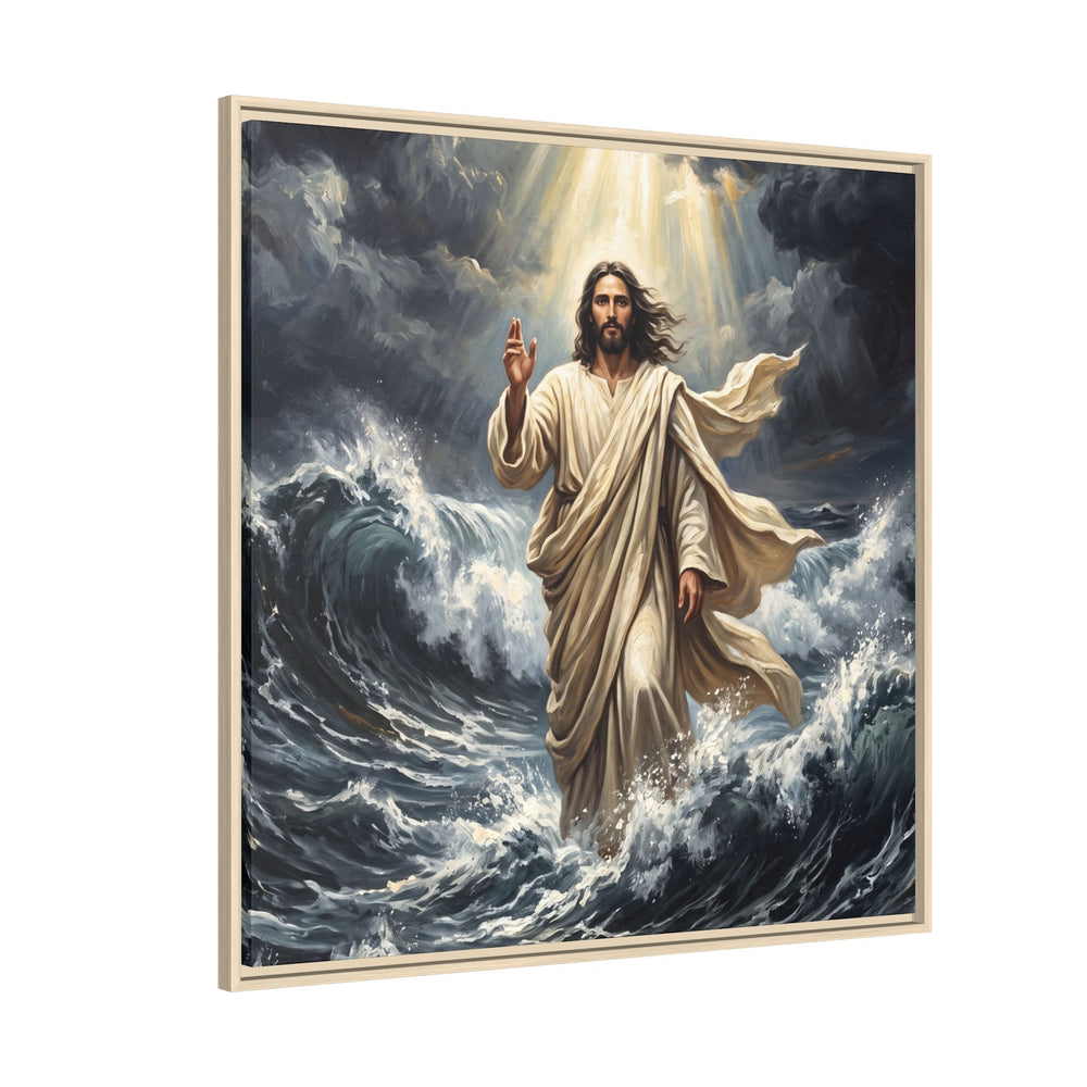 Master of the Storm – Framed Canvas