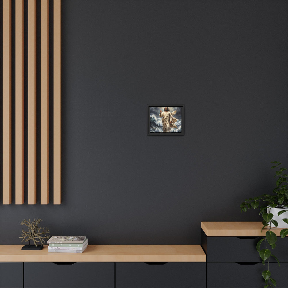 Master of the Storm – Framed Canvas