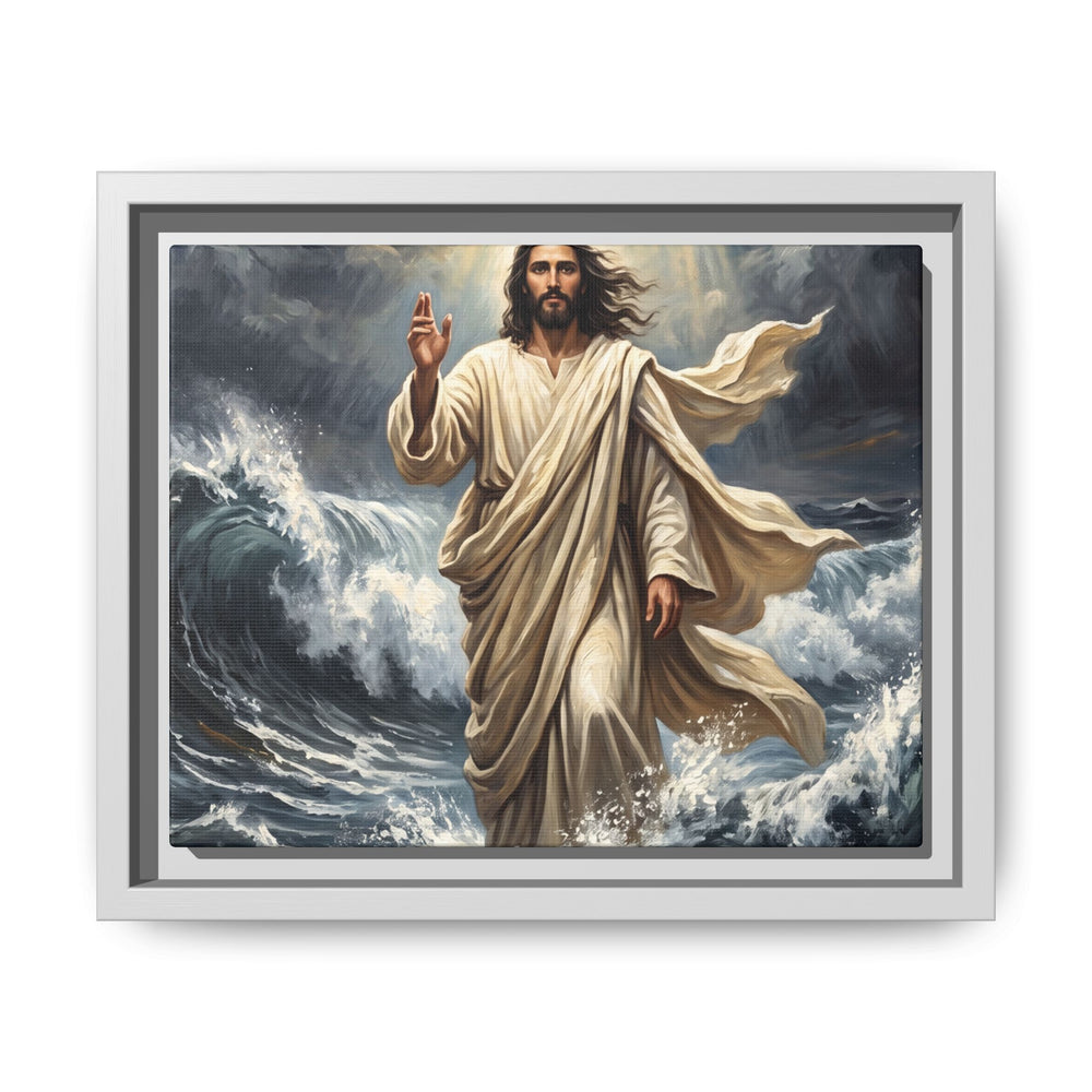 Master of the Storm – Framed Canvas