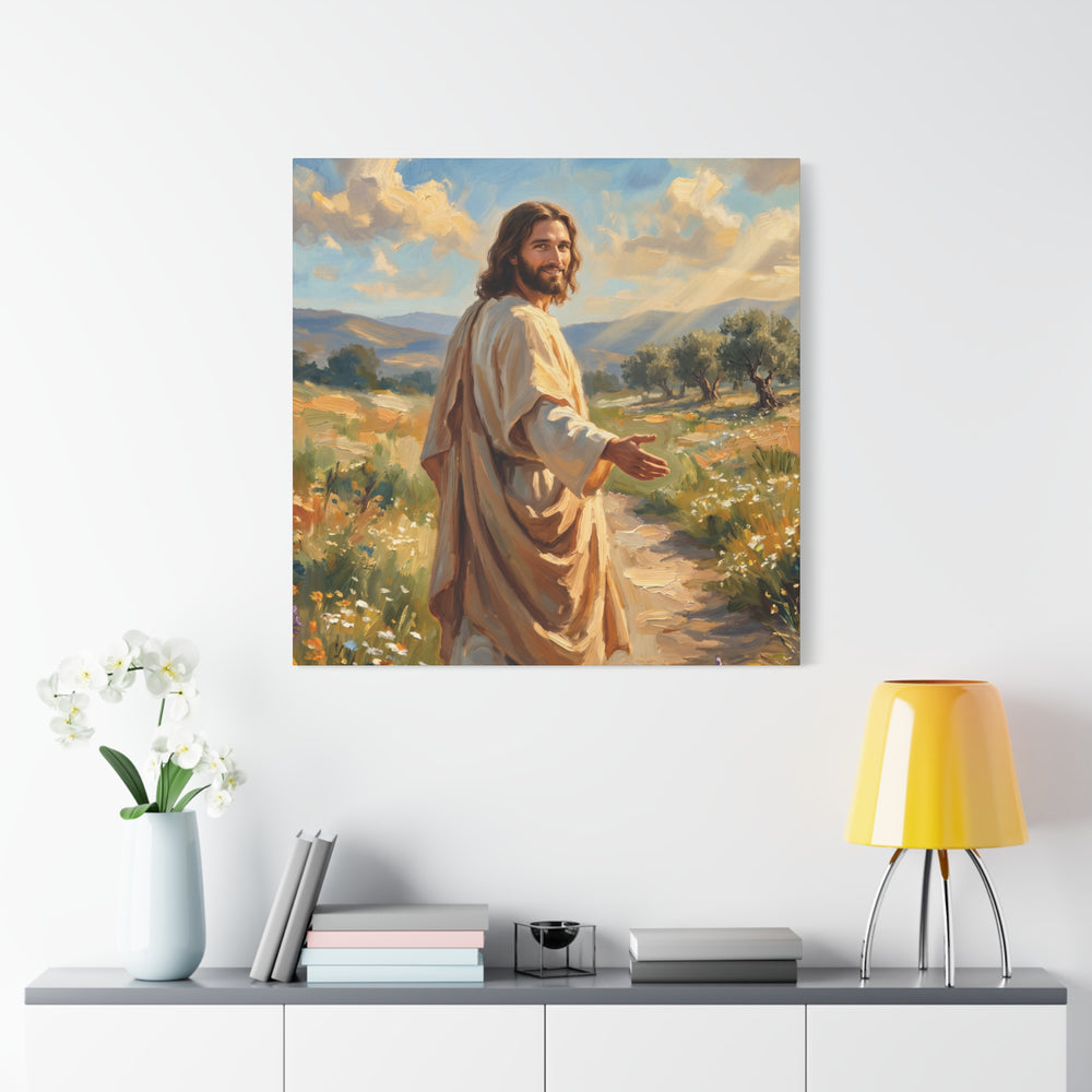 Running to Jesus – Canvas