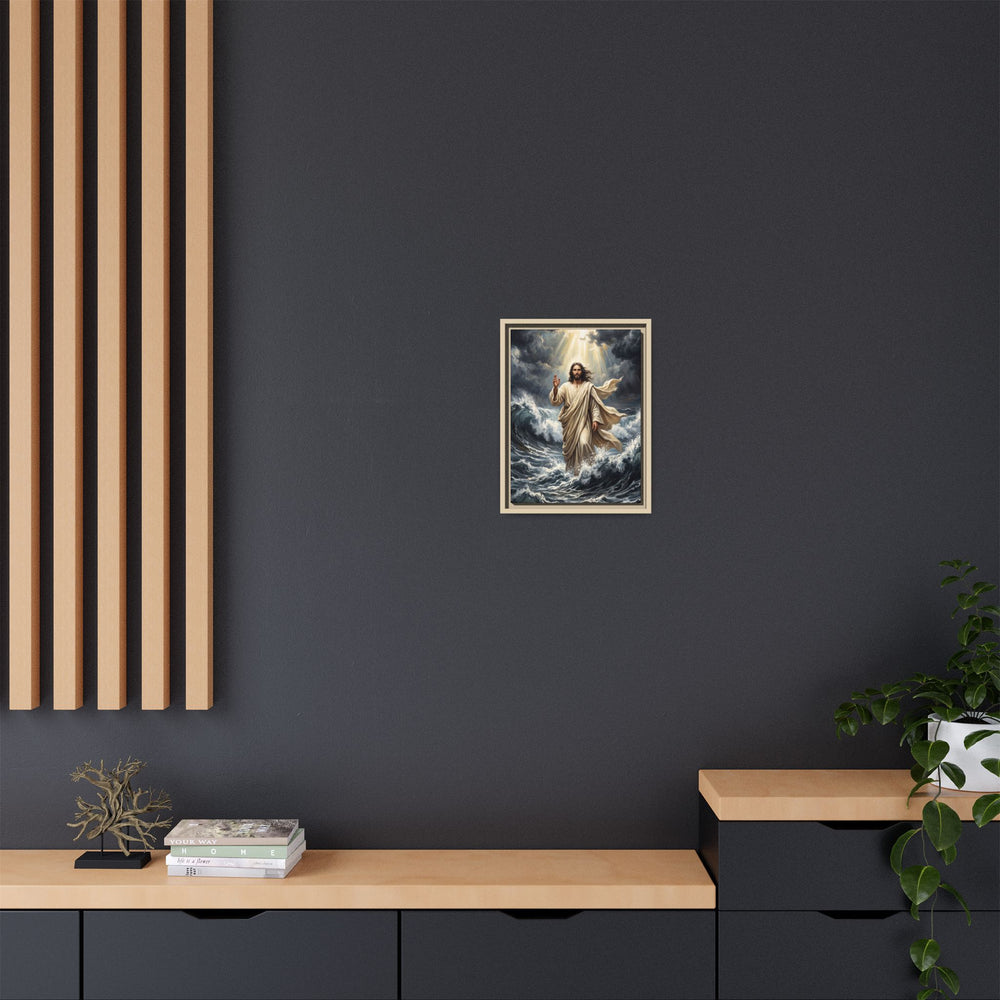 Master of the Storm – Framed Canvas