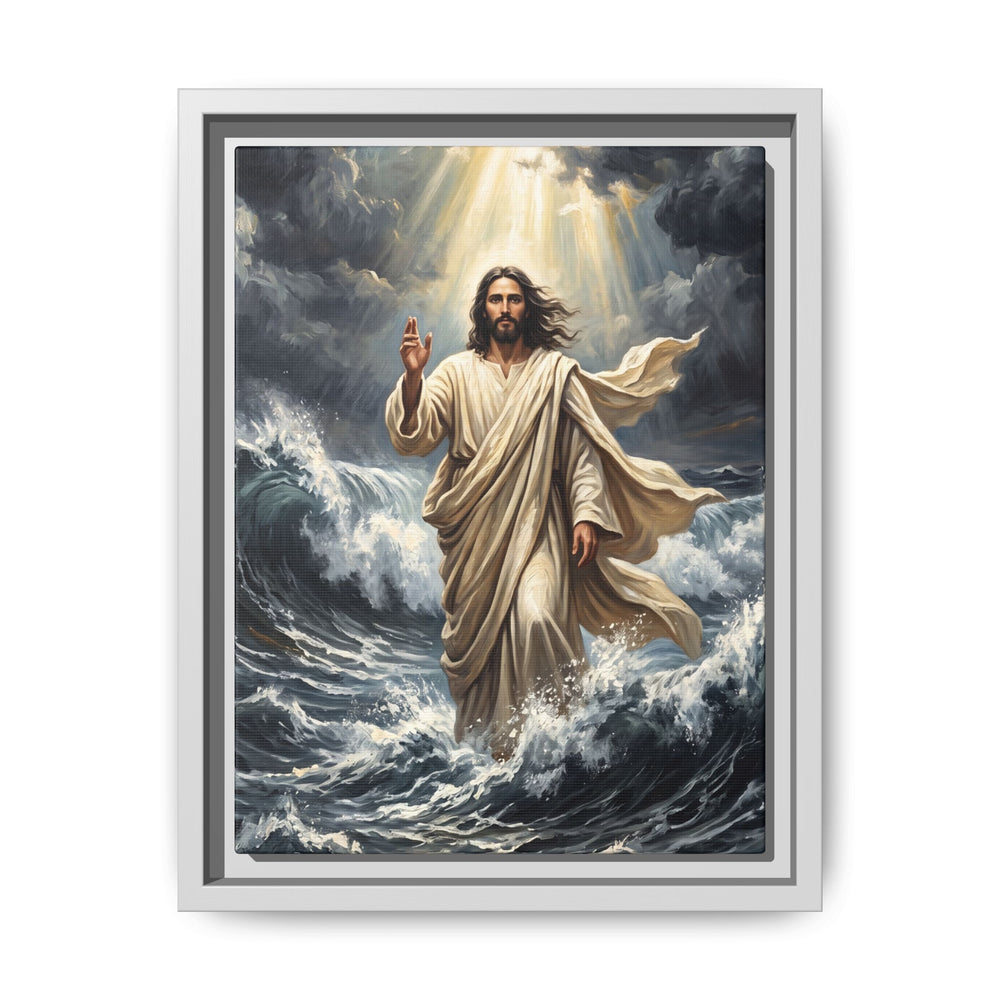 Master of the Storm – Framed Canvas