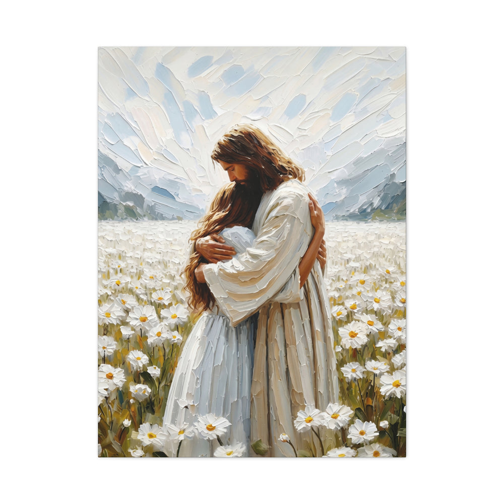 Held by Jesus – Canvas