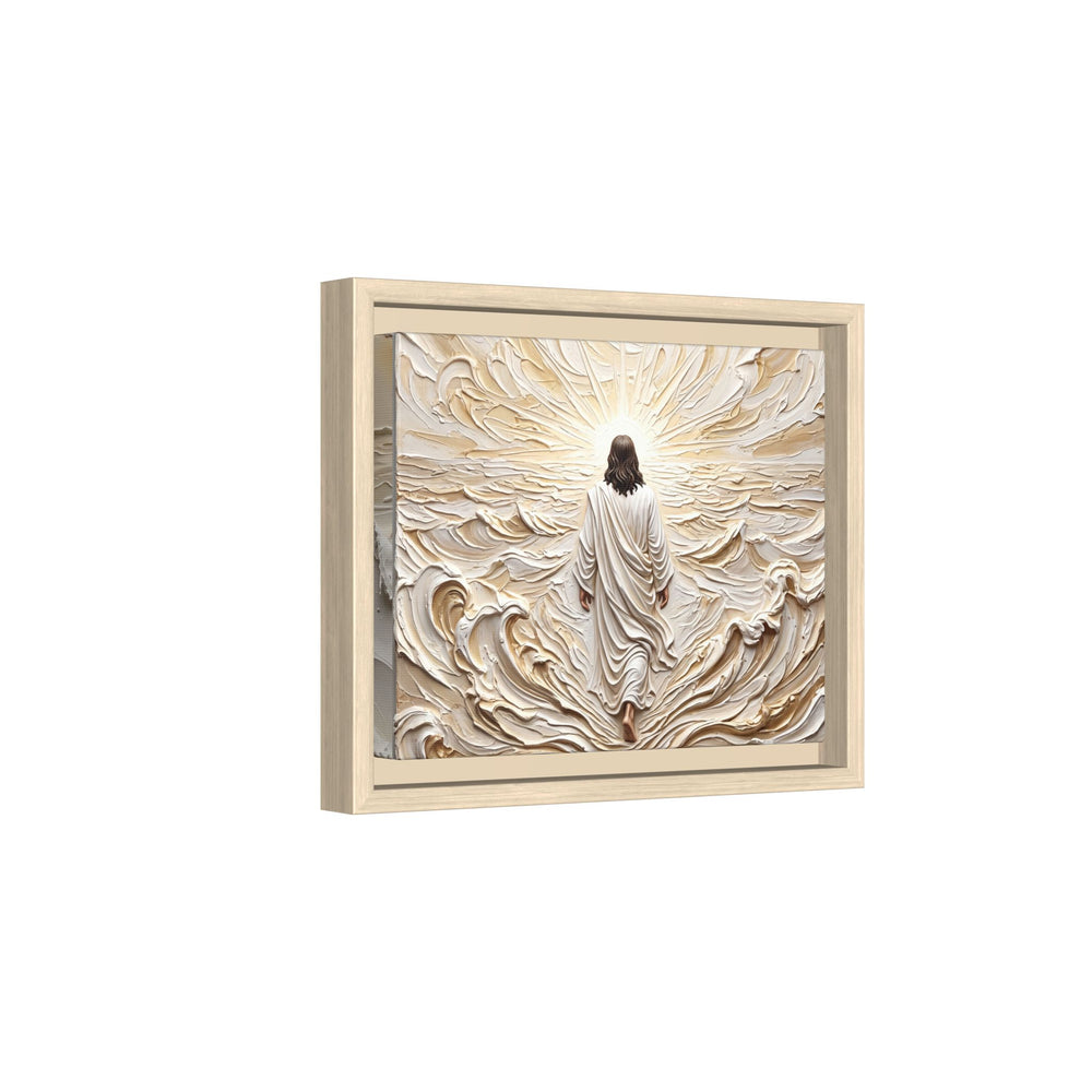 Surrendered in Prayer – Framed Canvas