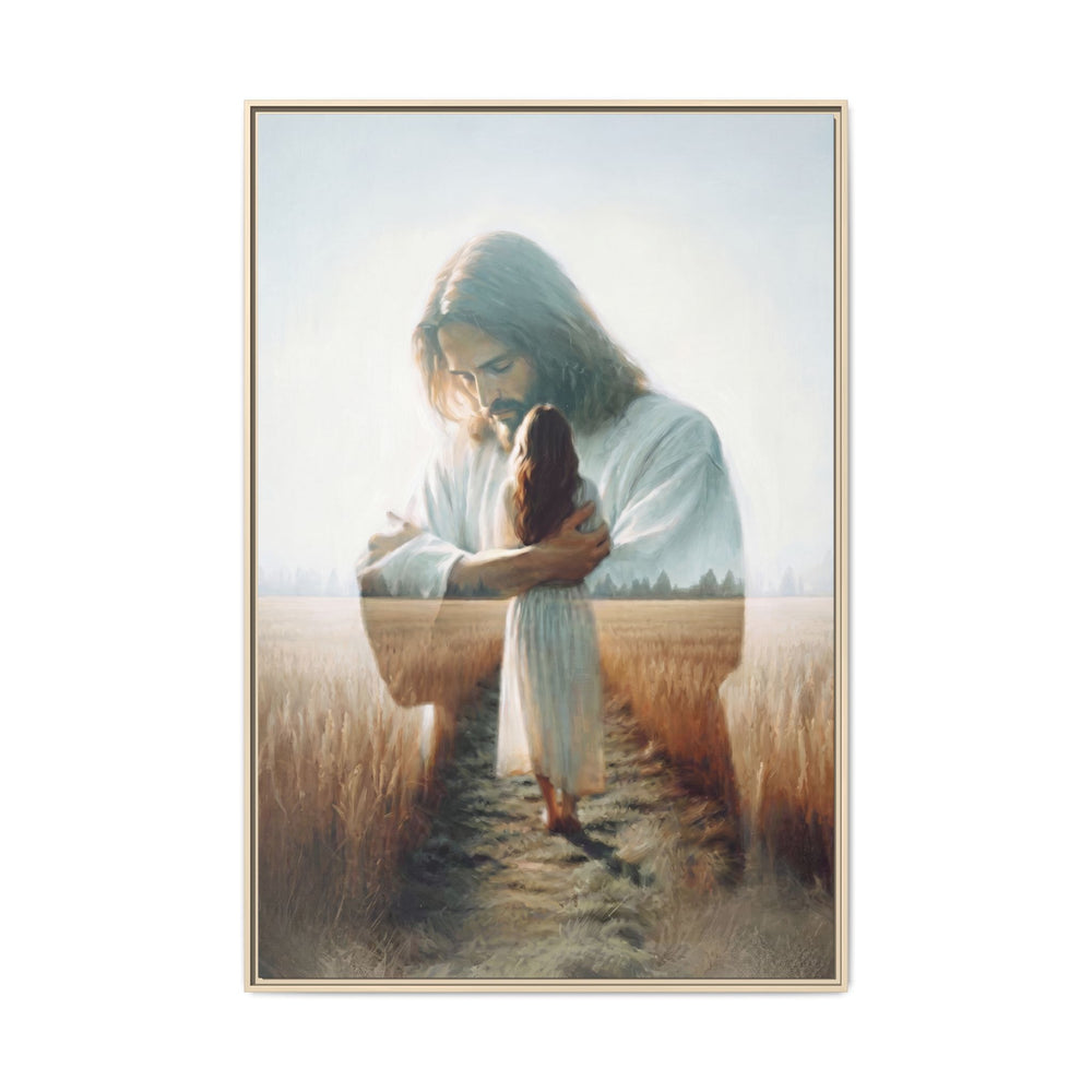 Peace, Be Still – Framed Canvas