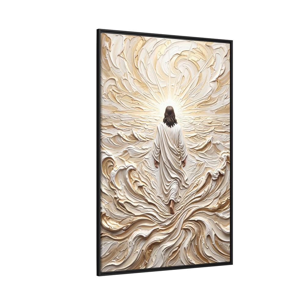 Surrendered in Prayer – Framed Canvas