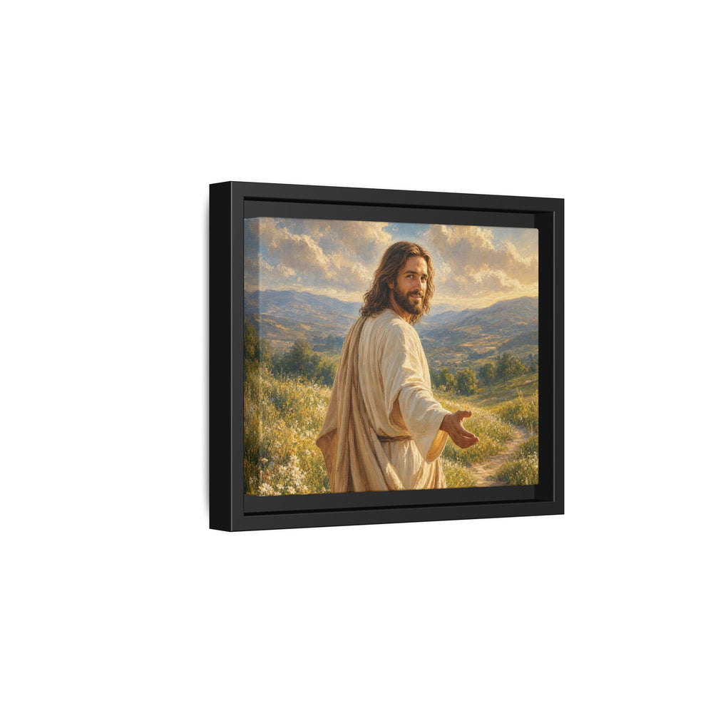 The Good Shepherd – Framed Canvas