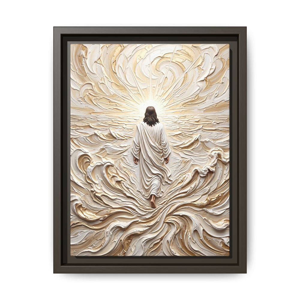 Surrendered in Prayer – Framed Canvas