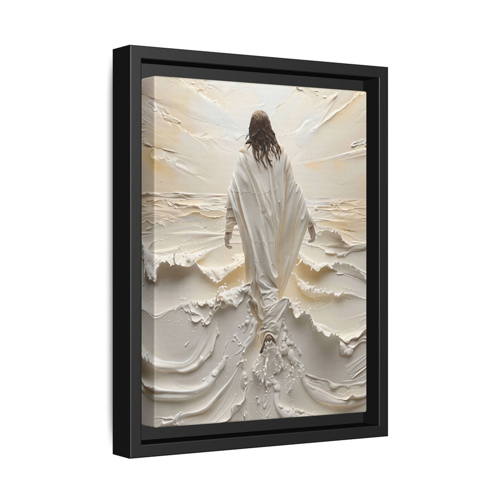 Christ Upon the Waves – Framed Canvas