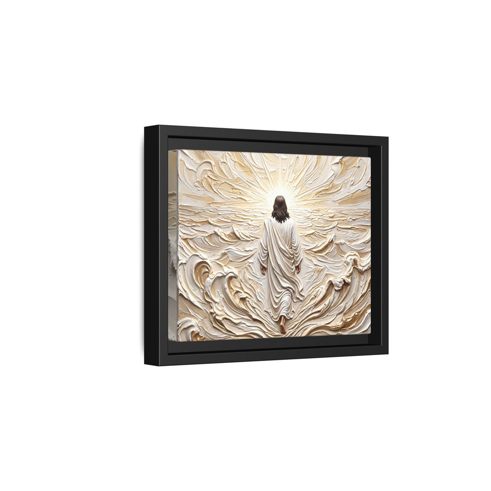 Surrendered in Prayer – Framed Canvas