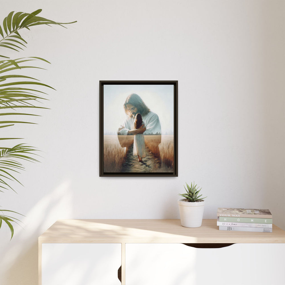 Peace, Be Still – Framed Canvas
