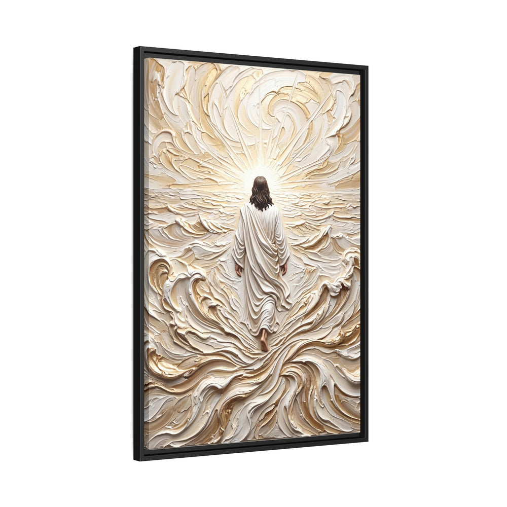 Surrendered in Prayer – Framed Canvas